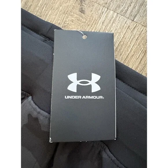Under Armour Unstoppable Fitted Cargo Pants Black Camo Men’s Sz XL 1352026 008